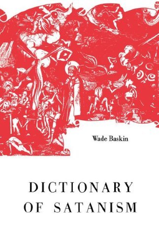 Cover for Wade Baskin · Dictionary of Satanism (Pocketbok) (1972)