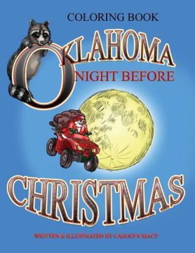 Carolyn Macy · Oklahoma Night Before Christmas Coloring Book (Paperback Book) (2017)