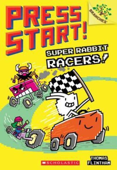 Cover for Thomas Flintham · Super Rabbit Racers!: A Branches Book (Press Start! #3) - Press Start! (Paperback Book) (2017)