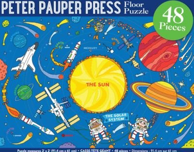 Cover for Inc Peter Pauper Press · Solar System Kids' Floor Puzzle (N/A) (2020)
