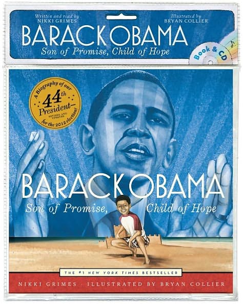 Cover for Nikki Grimes · Barack Obama: Son of Promise, Child of Hope [with CD (Audio)] (Revised, Updated) (Paperback Book) (2012)