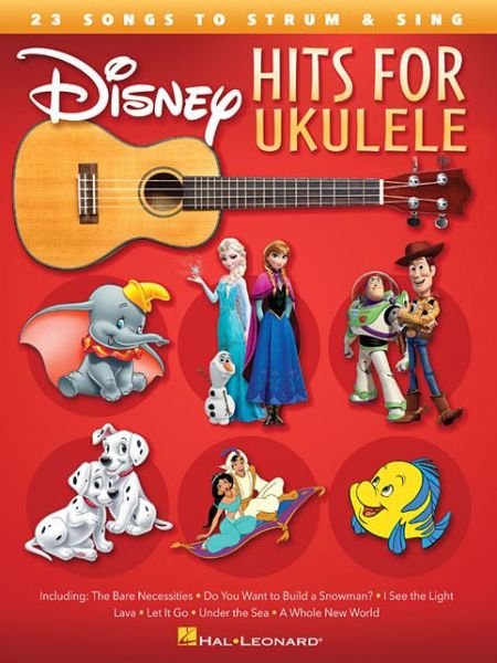 Cover for Hal Leonard Publishing Corporation · Disney Hits for Ukulele: 23 Songs to Strum &amp; Sing (Book) (2016)