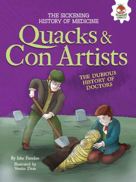 Cover for John Farndon · Quacks and Con Artists The Dubious History of Doctors (Paperback Bog) (2017)