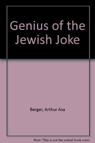 Cover for Arthur Asa Berger · Genius of the Jewish Joke (Paperback Book) (1977)