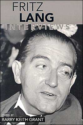 Cover for Barry Keith Grant · Fritz Lang: Interviews (Paperback Book) (2003)