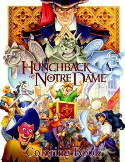 Cover for Linda Johnson · Hunchback of Notre Dame Coloring Book (Paperback Book) (2018)