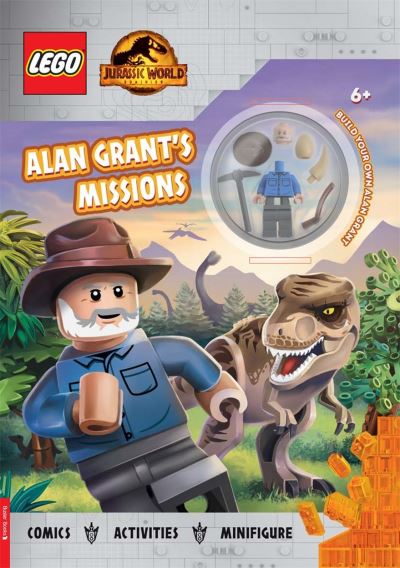 Cover for Lego® · LEGO® Jurassic World™: Alan Grant’s Missions: Activity Book with Alan Grant minifigure (Paperback Book) (2022)