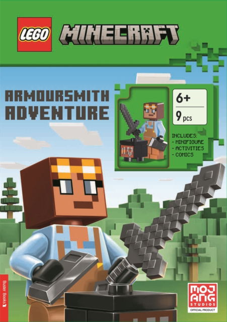 Cover for Lego® · LEGO® Minecraft®: Armoursmith Adventure Activity Book (with Armoursmith minifigure and accessories) (Gebundenes Buch) (2025)