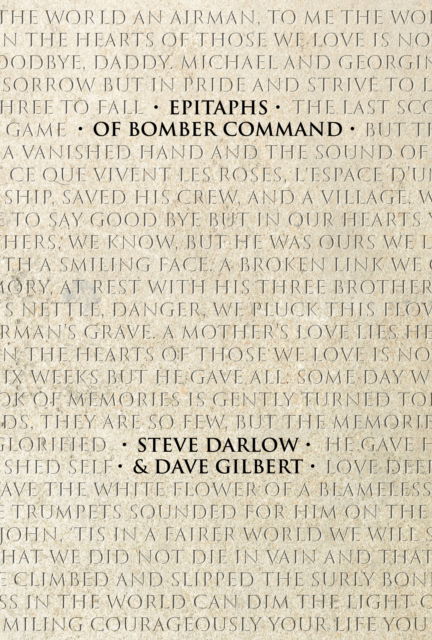 Cover for Steve Darlow · Epitaphs of Bomber Command (Hardcover Book) (2025)