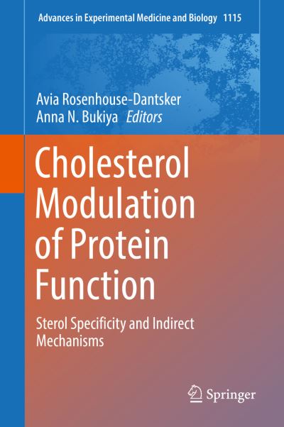 Cover for Cholesterol Modulation of Protein Function (Book) [1st ed. 2019 edition] (2019)