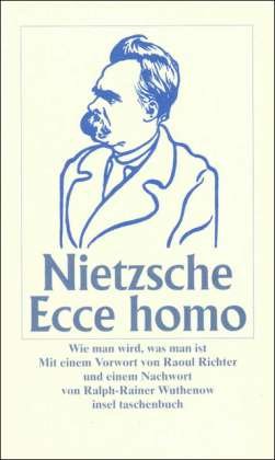 Cover for Friedrich Nietzsche · Insel Tb.2677 Nietzsche.ecce Homo.sa (Buch)