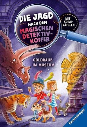 Cover for Cally Stronk · Die Jagd nach dem magischen Detektivkoffer, Band 5: Goldraub im Museum (Legetøj)