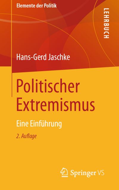 Cover for Jaschke · Politischer Extremismus (Book) (2021)