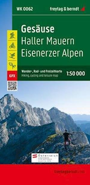 Cover for Gesause 1:50,000 Hiking, Cycling and Leisure map: Haller Mauern Eisenerzer Alpen (Landkarten) [New edition] (2022)