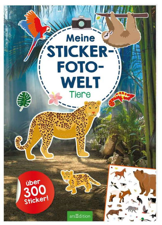 Cover for Lena Bellermann · Meine Sticker-Foto-Welt - Tiere (Paperback Book) (2021)