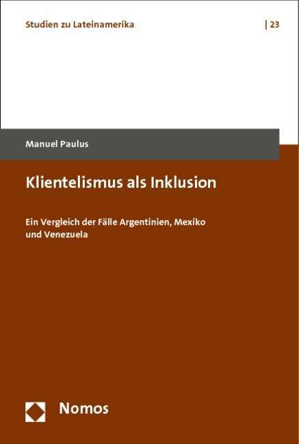 Cover for Paulus · Klientelismus als Inklusion (Book)