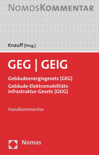 Cover for Matthias Knauff · Geg - Geig (Hardcover Book) (2022)