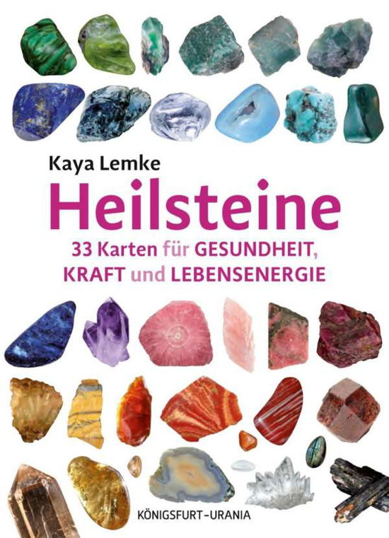 Cover for Lemke · Heilsteine, m. 33 Karten (Bog)