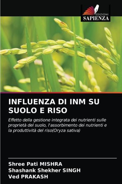 Cover for Shree Pati Mishra · Influenza Di Inm Su Suolo E Riso (Paperback Book) (2021)