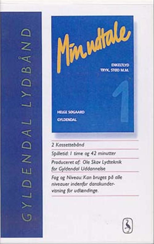 Cover for Helge Søgaard · Min udtale: Min udtale 1 kassettebånd (Cassette) [1st edition] (1991)