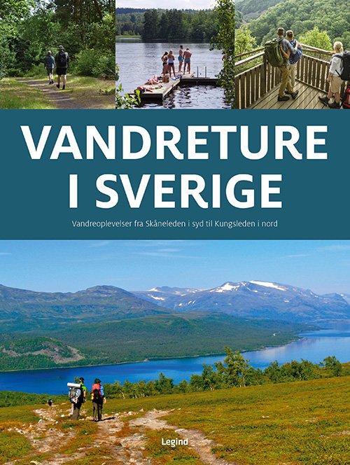 Cover for Jørgen Hansen · Vandreture i Sverige (Bound Book) [1.º edición] (2019)