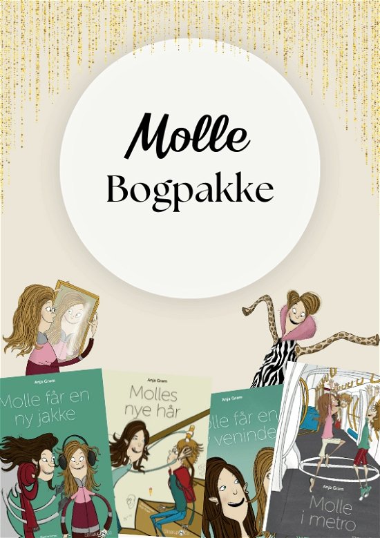 Cover for Anja Gram · Molle Bogpakke (Innbunden bok) [1. utgave] (2023)