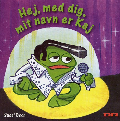Cover for Sussi Bech · Hej, med dig, mit navn er Kaj (Cardboard Book) [1er édition] (2007)