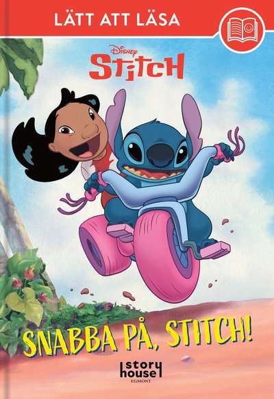 Cover for Snabba på, Stitch (Hardcover Book) (2025)