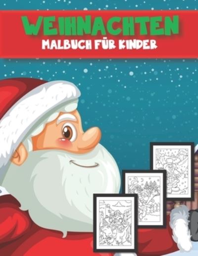 Cover for Lance Adkins Press · Weihnachten Malbuch Fur Kinder (Paperback Book) (2020)