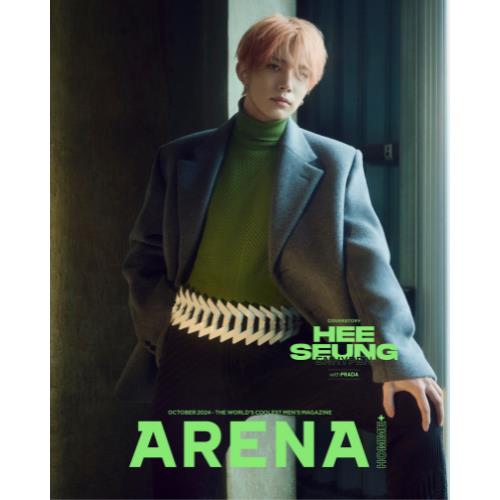 ARENA Homme Korea October 2024 - ENHYPEN - Książki - Arena - 9951161439776 - 3 października 2024