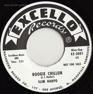 Cover for Slim Harpo · Boogie Chillun (7&quot;) (2012)