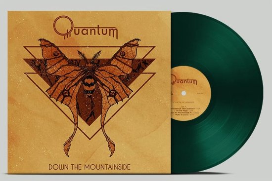 Cover for Quantum · Down The Mountainside (VINYL) [RSD 2024 Dark Green Vinyl edition] (2024)