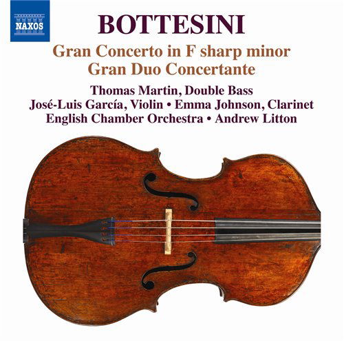 Cover for Bottesini / Martin / Johnson / Eco / Litton · Grand Concerto in F Sharp Minor Grand Duo (CD) (2008)