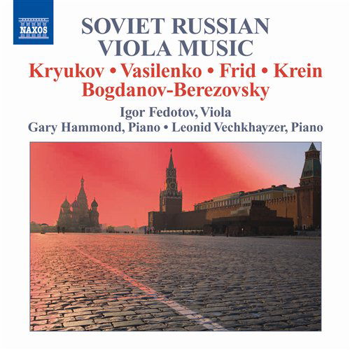 Cover for Fedotov / Hammond / Vechkhayzer · Soviet Russian Viola Music (CD) (2010)