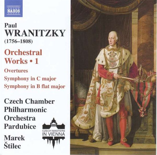 Cover for Czech Chamber Philharmonic Orchestra Pardubice / Marek Stilec · Paul Wranitzky: Orchestral Works Vol. 1 (CD) (2021)