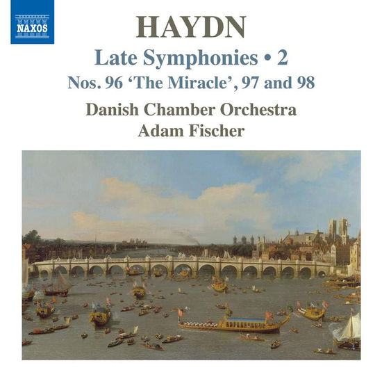 Cover for Danish Chamber Orchestra · Haydn: Late Symphonies, Vol. 2 - Nos. 96, 97 and 98 (CD) (2023)