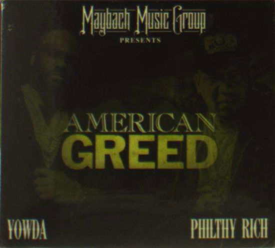 Cover for Yowda · American Greed (CD) [Digipak] (2022)