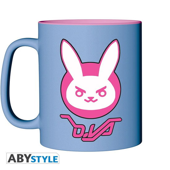 Overwatch - Mug - 460 Ml - D.Va - With Box X2 - Abystyle - Produtos -  - 3665361007777 - 24 de julho de 2019