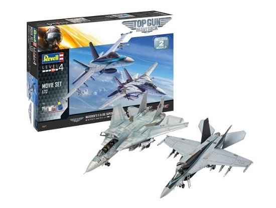 Top Gun Easy-Click Modellbausatz Set 1/72 F-14D Su - Revell - Merchandise - Revell - 4009803056777 - April 9, 2024