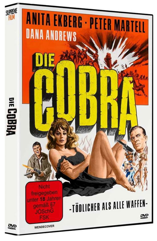 Cover for Anita Ekberg · Die Cobra - Tödlicher Als Alle Waffen! (DVD) (2020)