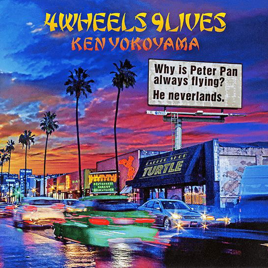 4wheels 9lives - Ken Yokoyama - Musik - 3D - 4529455100777 - 28. maj 2021