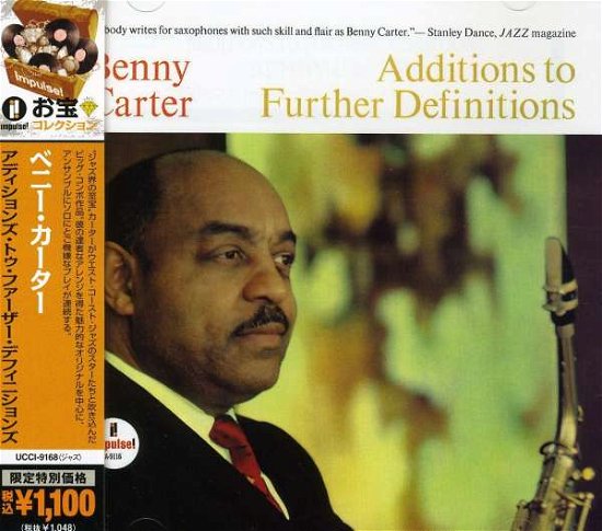 Cover for Benny Carter · Additions To Further Definitions (CD) [Limited edition] (2010)