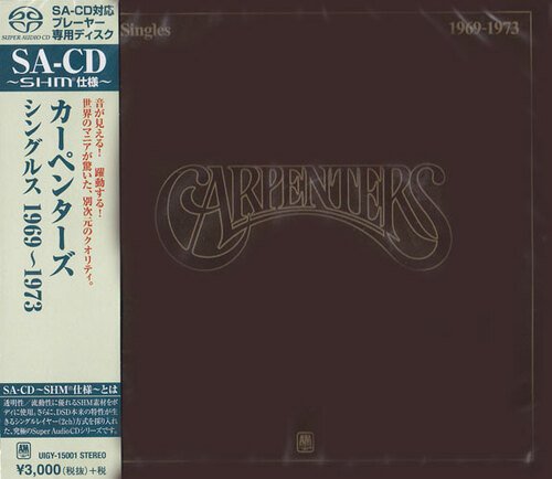 Cover for Carpenters · Singles 1969-1973 (Shm) (CD) [Japan Import edition] (2016)