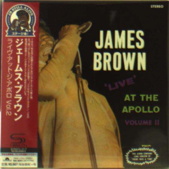 Cover for James Brown · Live at the Apollo Volume 2 (CD) (2016)
