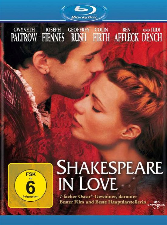 Cover for Gwyneth Paltrow,joseph Fiennes,geoffrey Rush · Shakespeare in Love (Blu-Ray) (2010)