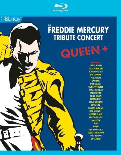 The Freddie Mercury Tribute Concert - Queen - Películas - EAGLE VISION - 5051300300777 - 2 de septiembre de 2013