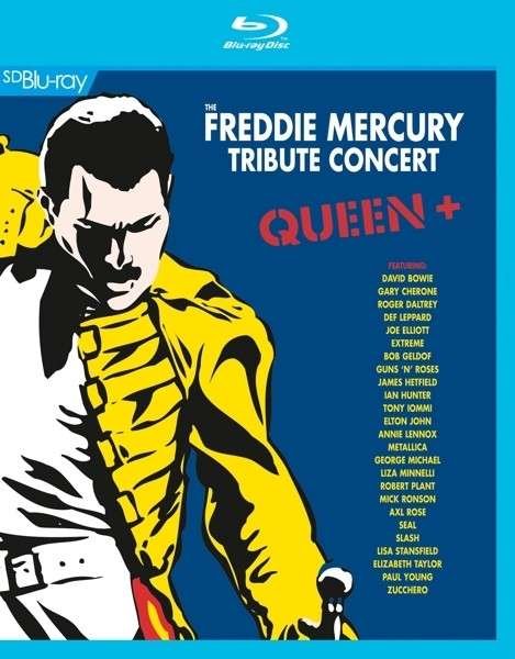 The Freddie Mercury Tribute Concert - Queen - Filmes - EAGLE VISION - 5051300300777 - 2 de setembro de 2013