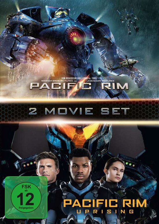 Cover for Charlie Hunnam,marsha Warfield,rinko Kikuchi · Pacific Rim &amp; Pacific Rim: Uprising (DVD) (2021)
