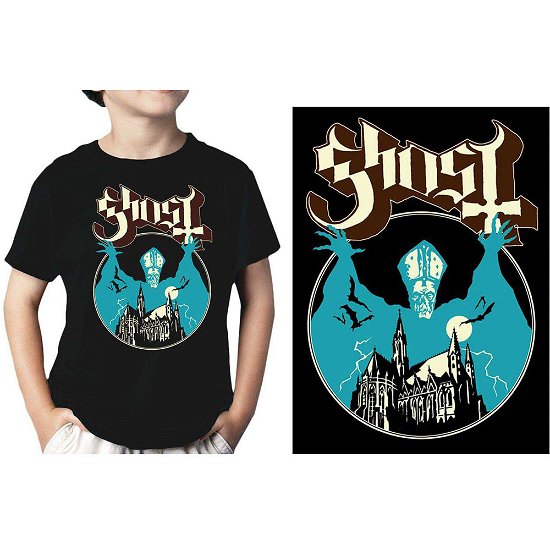 Cover for Ghost · Ghost Kids T-Shirt: Opus Eponymous (5-6 Years) (T-shirt) [size 5-6yrs] [Black - Kids edition]