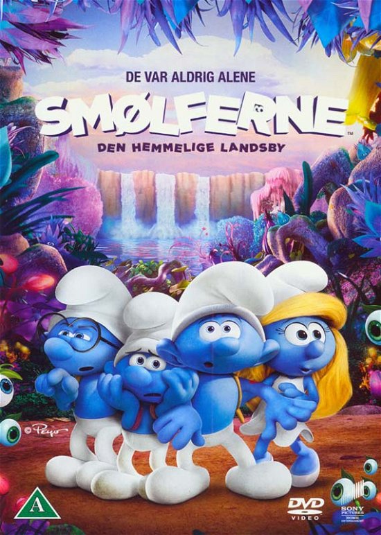 Cover for Smølferne · Smølferne: Den Hemmelige Landsby (DVD) (2017)